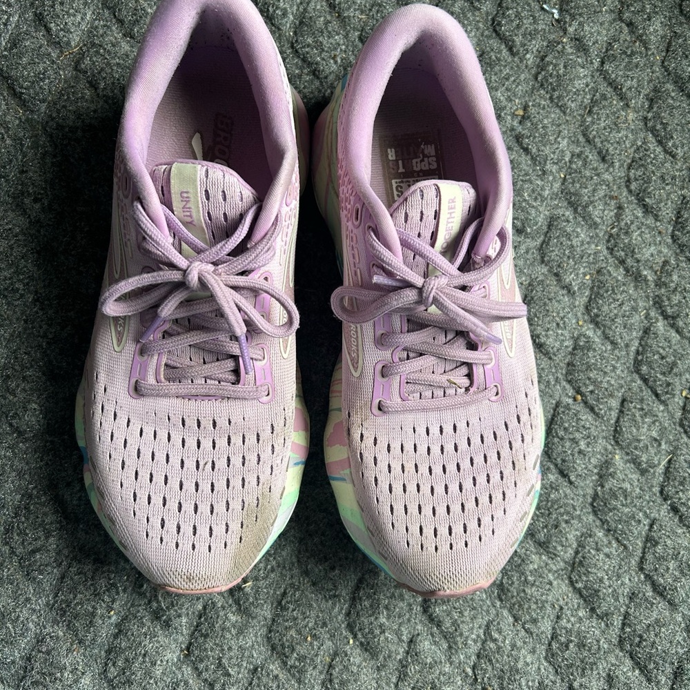 Brooks Glycerin Unity Together Purple Tennis Shoes